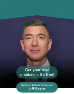 Jeff Bezos after hair transplant